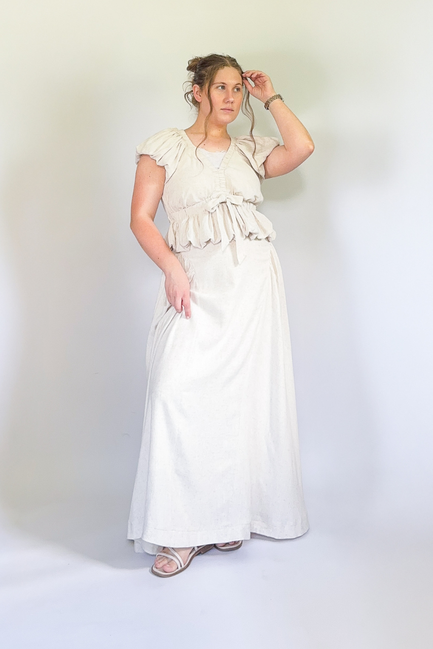 Isla Linen Skirt Set