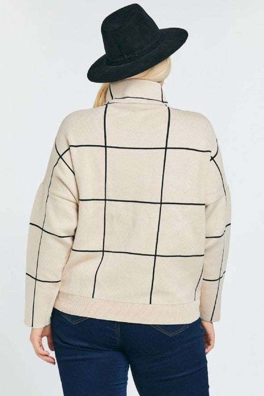 Claire Mock Neck Sweater