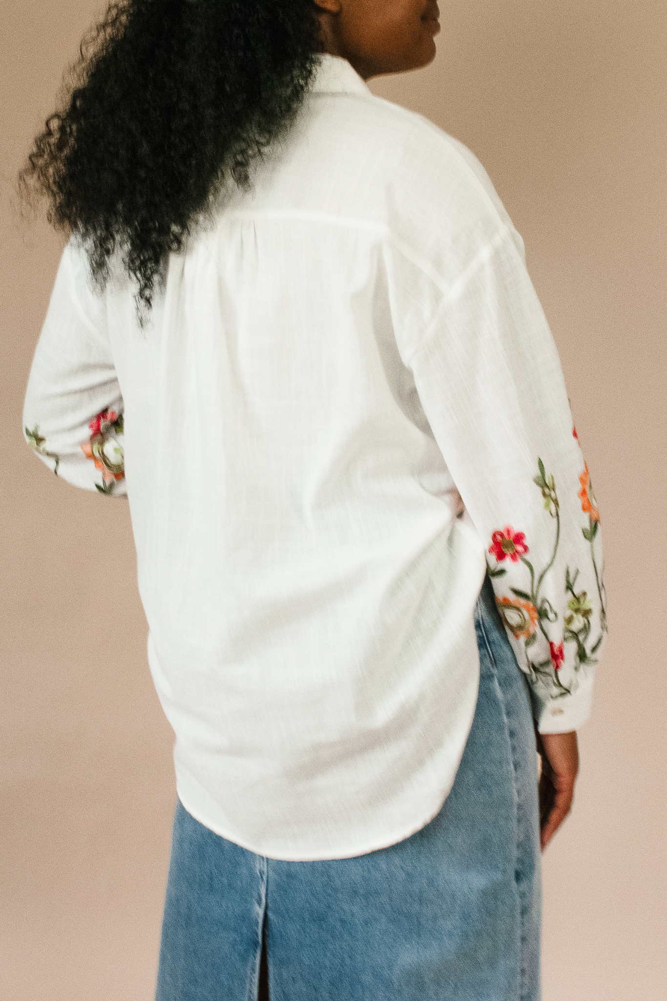 Flora Button Down Top