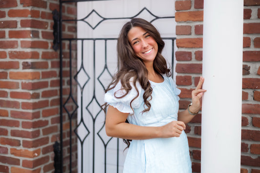 Poppy Tie Waist Midi Dress