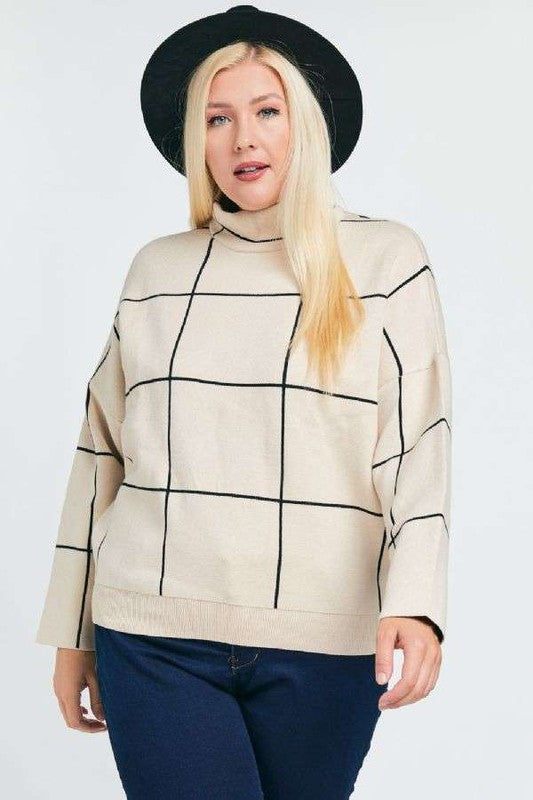 Claire Mock Neck Sweater