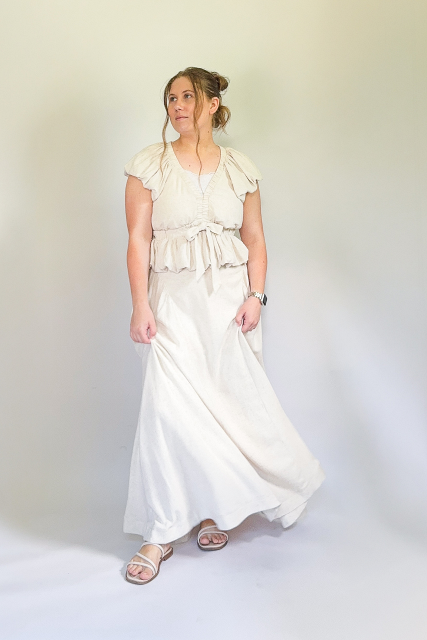 Isla Linen Skirt Set